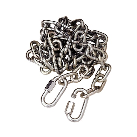 6FT CLASS III SAFETY CHAIN KIT QUICK LINKS ON BOTH ENDS